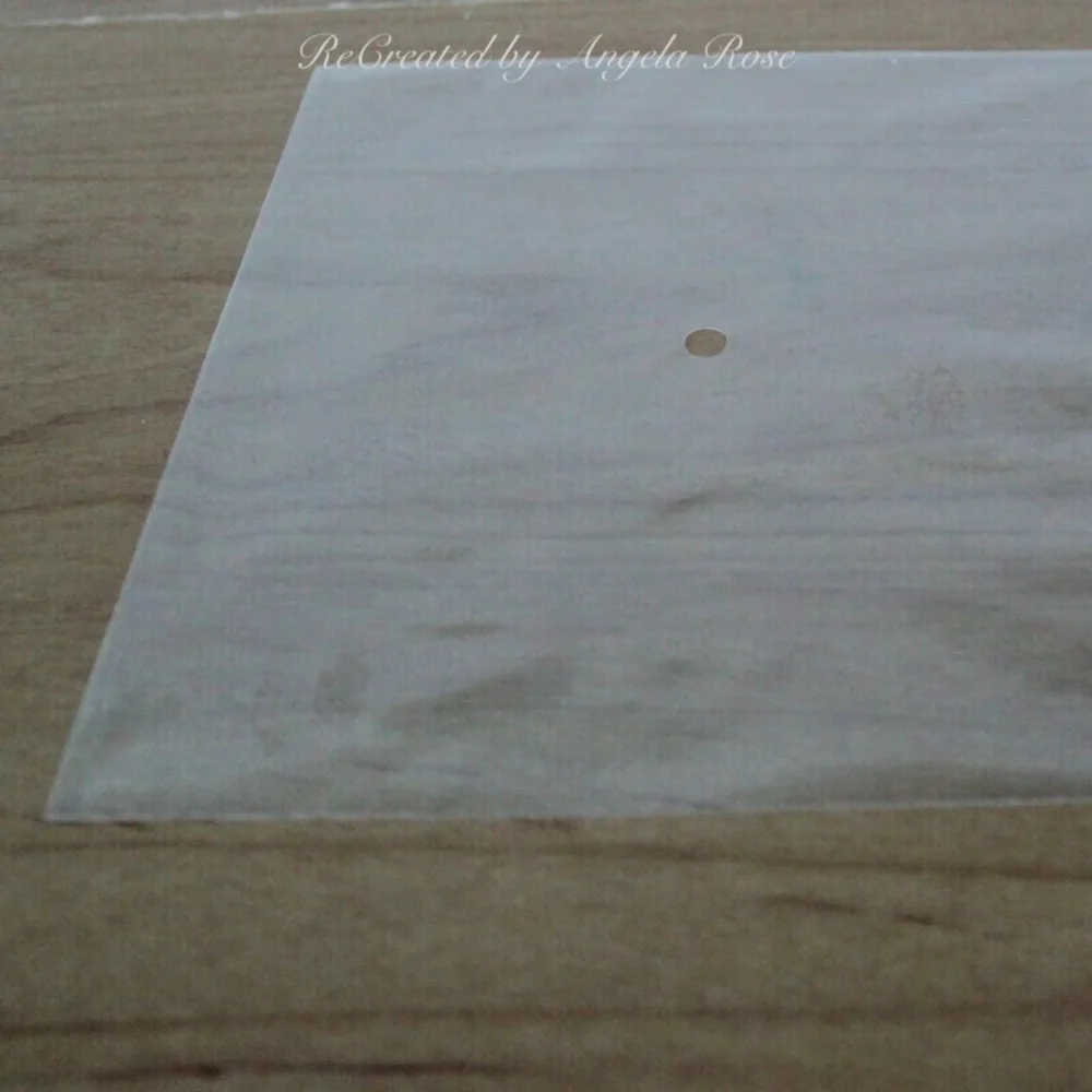 100 6 x 8 Poly Bags - Venthole Clear
